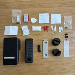 SwitchBot スマートロック ブラック／キーパッド付き／取付用パーツ