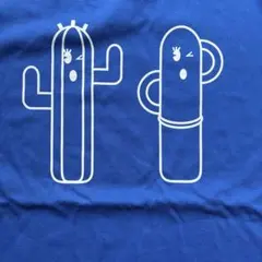 サボテンとハニワTシャツ