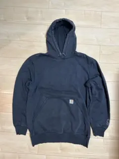 【人気】Carhartt ダークグレー フード付きパーカー M
