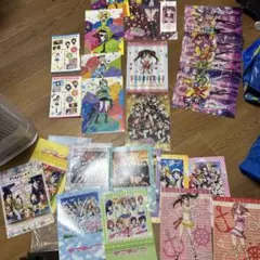 新品、未開封ラブライブμ's の3Dクリアポスターとクリアファイル