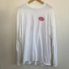 C131 アメカジ COMFORT COLORS メンズ ロングTシャツ白系2L