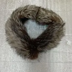 SAGA FOX ブラウンファー 和装円形ショール　1回使用　美品