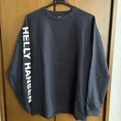 HELLY HANSENブラック 長袖カットソー M
