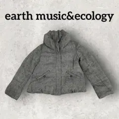 earth music&ecology ダウンジャケット アウター (М)グレー