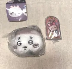 ちいかわ チョコチャーム マスコットミラーリボン カニちゃん