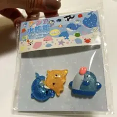 ぷっくりシール アクア 水族館 シール マンボウ イルカのサムネイル
