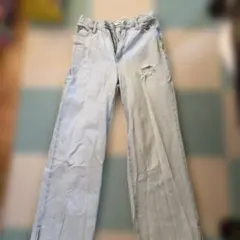 WEGO ダメージデニムパンツ M
