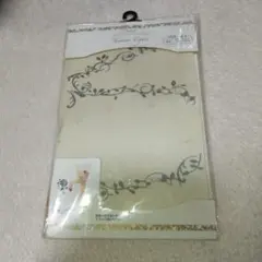 新品　タトゥー　タイツ　ストッキング　ベージュ　M～L　薔薇　バラ