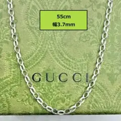 美品・48cm】グッチ 喜平チェーン ネックレス シルバー 幅3mm 人気