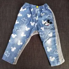 キッズ　BABYDOLL　ミッキーデニム　長ズボン