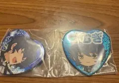 青葉つむぎ　缶バッジ エレメント 眼鏡なしver