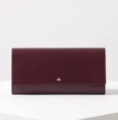 【新品未使用】ヴィヴィアン Vivienne パープル あずき色 長財布 箱付き