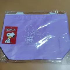PEANUTS スヌーピー バッグ 紫