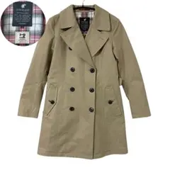 極美品 ラブレス サンヨーソーイング トレンチコート 中綿キルティング チェック