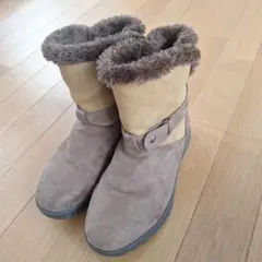 ❤最終価格❤ファー付きブラウンムートンブーツ