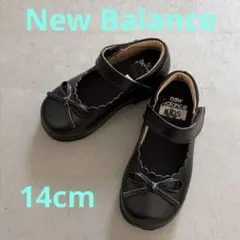 new balance 14cm フォーマルシューズ 箱無し ブラック