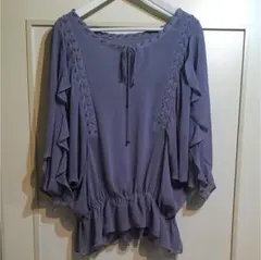 グレースコンチネンタル シフォンブラウス