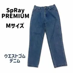 SpRay PREMIUM デニムパンツ ウエストゴム M ジーンズ ブルー