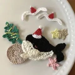 モチーフワッペン　Xmasセット♪ 現品のみ