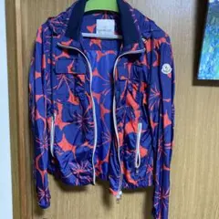 MONCLER フラワーパターン ナイロンジャケット