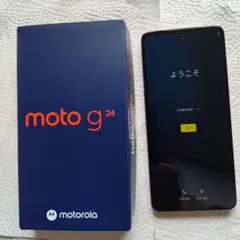 motorola moto g24 本体　アイスグリーン