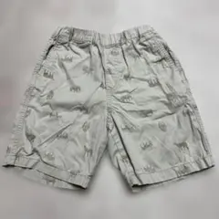 UNIQLO ハーフパンツ 120 動物柄 キッズ 男の子 半ズボン ユニクロ