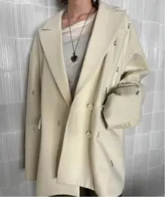 ameri UND ELSA BIJOU WOOL JACKETジャケット