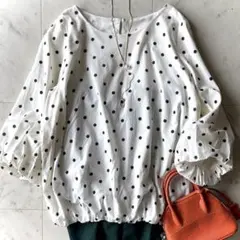 グレースコンチネンタル プルオーバー スパンコール 刺繍 フラワー 
