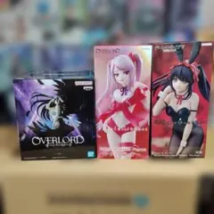オーバーロード デート・ア・ライブ フィギュア 3点セット