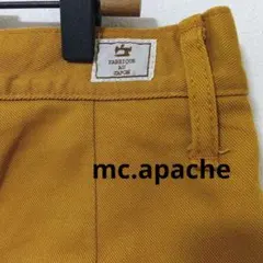 mc.pache マスタード チノパン 　Sサイズ　日本製