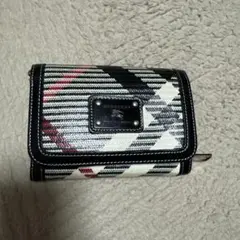 Burberry Blue Label 二つ折り財布 チェック柄のサムネイル