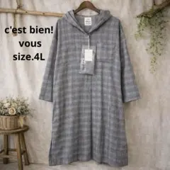 49新品　大きいサイズ　c'est bien! vous ワンピース