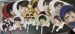 嵐のうちわまとめ売りです。