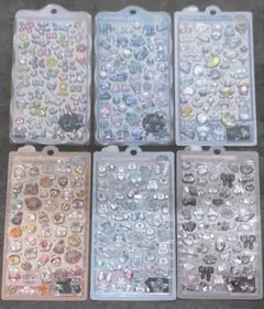 クーリア　ボンボンドロップシール　オリジナル　6種　ちゅるきら　そらねこ