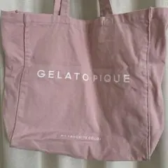 GELATO PIQUE トートバッグ ピンク　ホビートートバッグ　ジェラピケのサムネイル