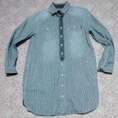 キューブシュガー　シャツワンピ