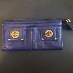 MARC JACOBS マークジェイコブス　長財布　紫