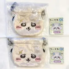 【新品未開封】ちいかわ おかお巾着② ラッコ 2点セット