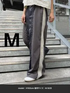 etsinta リメイクトラックジャージーパンツ Mサイズ グレー