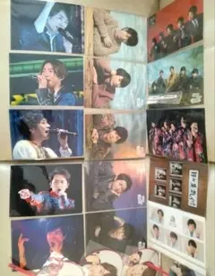 嵐 展覧会他 ミニファイル15枚＆1999ボールペン