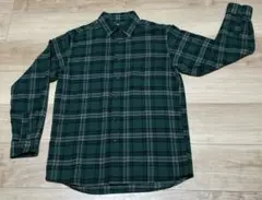 ✴︎新品未使用✴︎グリーン系 チェック【ネルシャツ】