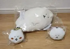 ナガノキャラクターズ B賞 もっちりぬいぐるみM おかおマスコット E賞