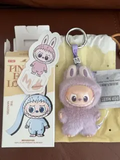 labubu ラブブ PIN FOR LOVEシリーズ イニシャル 【M】