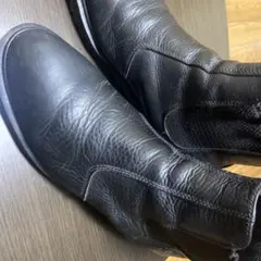 Dr. Martens サイドゴアブーツ シボ革