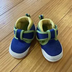 CONVERSE ベビーシューズ 青緑 メッシュ