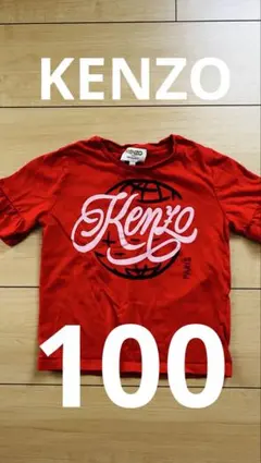 KENZO キッズ Tシャツ 赤 4A/104のサムネイル