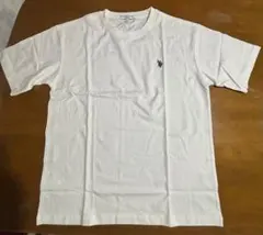 U.S. POLO ASSN. 半袖Tシャツ ホワイト Lサイズ
