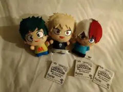 僕のヒーローアカデミア ちびぐるみvol.9　3種①