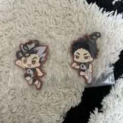 ハイキュー 一番くじ 〜全国への道〜　H賞 ラバーチャーム　赤葦京治　木兎光太郎