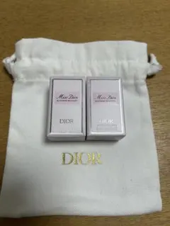 【新品未使用】【巾着付き】ミスディオール ブルーミングブーケ 5ml×2本セット